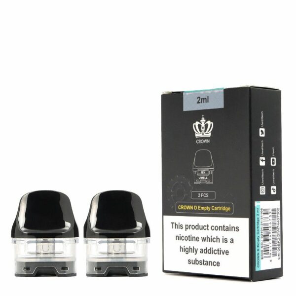 Uwell Crown D Pod Boş (Kartuş) 2’li Paket